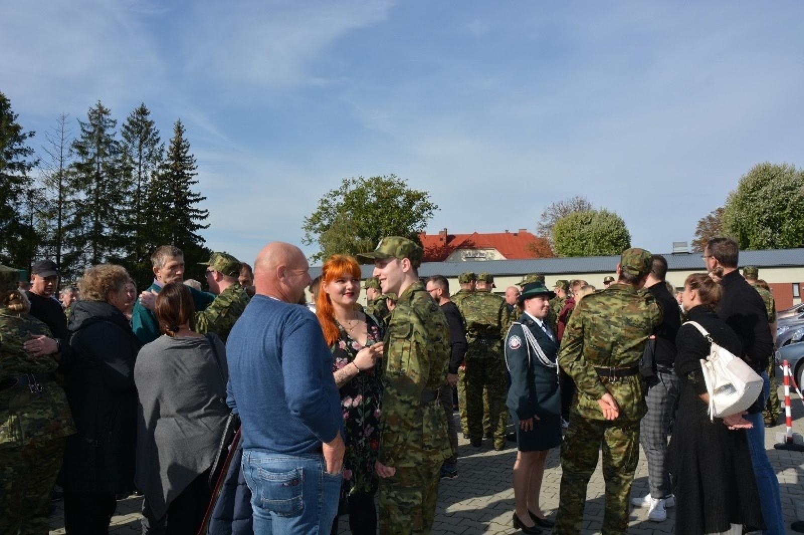 Zdjęcie w galerii na portalu naszraciborz.pl: Uroczyste ślubowanie nowych funkcjonariuszy Śląskiego Oddziału Straży Granicznej w Raciborzu wiadomości z regionu