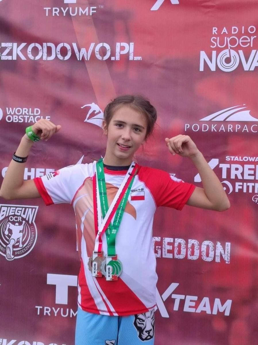 Zdjęcie w galerii na portalu naszraciborz.pl: Julka z Jankowic na podium mistrzostw Polski OCR wiadomości z regionu
