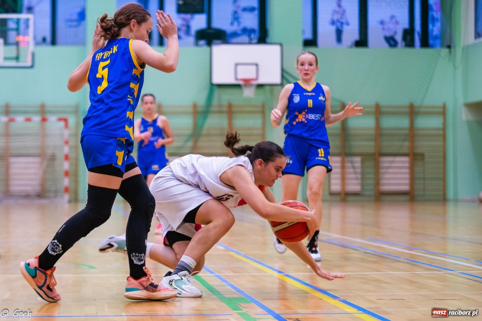 Zdjęcie w galerii na portalu naszraciborz.pl: Koszykówka. Nie zawsze można być zwycięzcą [FOTO i WIDEO] wiadomości z regionu
