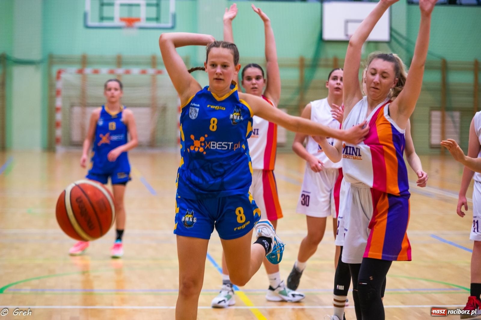 Zdjęcie w galerii na portalu naszraciborz.pl: Koszykówka. Nie zawsze można być zwycięzcą [FOTO i WIDEO] wiadomości z regionu