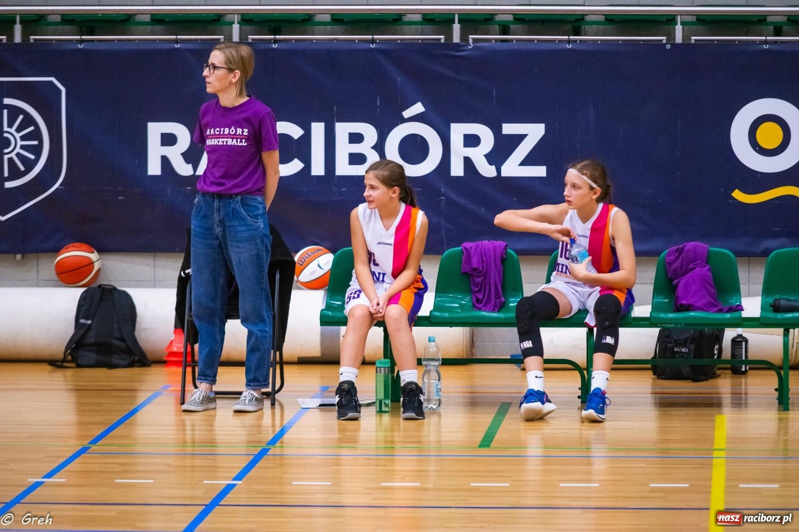 Zdjęcie w galerii na portalu naszraciborz.pl: Koszykówka. Nie zawsze można być zwycięzcą [FOTO i WIDEO] wiadomości z regionu