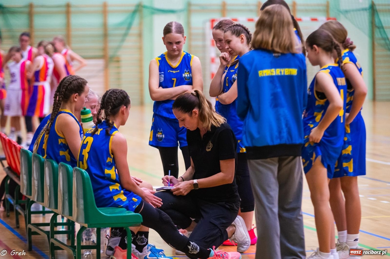 Zdjęcie w galerii na portalu naszraciborz.pl: Koszykówka. Nie zawsze można być zwycięzcą [FOTO i WIDEO] wiadomości z regionu