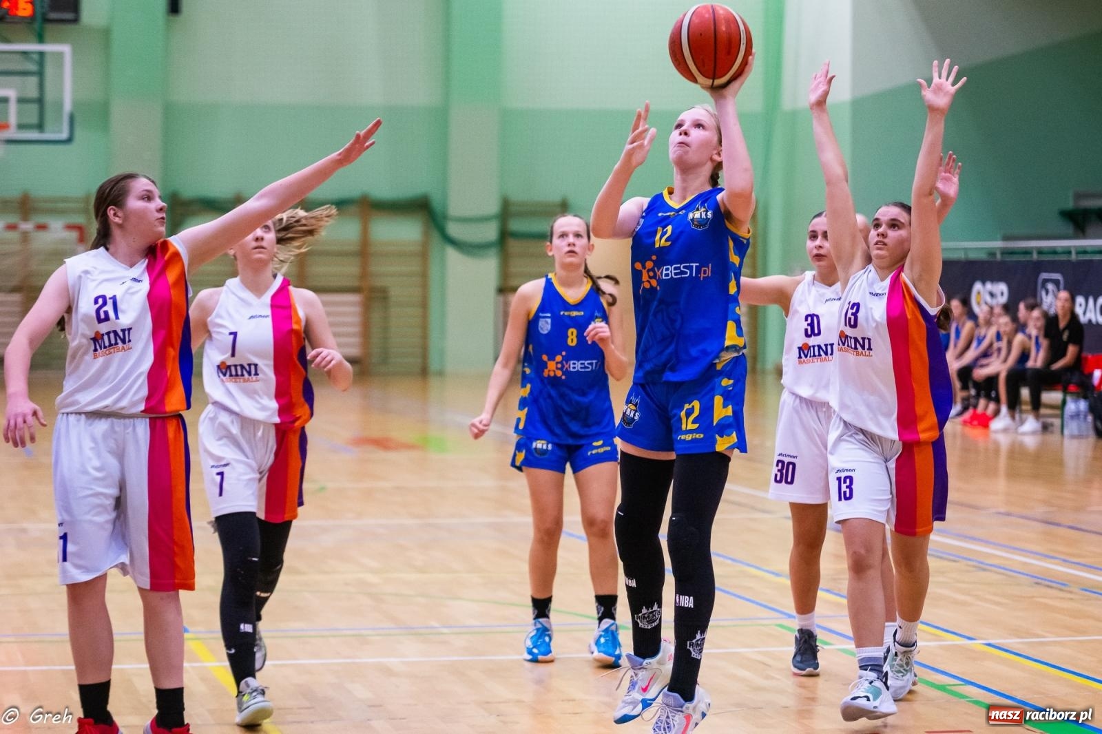 Zdjęcie w galerii na portalu naszraciborz.pl: Koszykówka. Nie zawsze można być zwycięzcą [FOTO i WIDEO] wiadomości z regionu