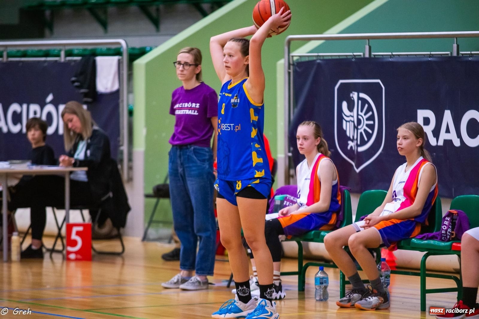 Zdjęcie w galerii na portalu naszraciborz.pl: Koszykówka. Nie zawsze można być zwycięzcą [FOTO i WIDEO] wiadomości z regionu