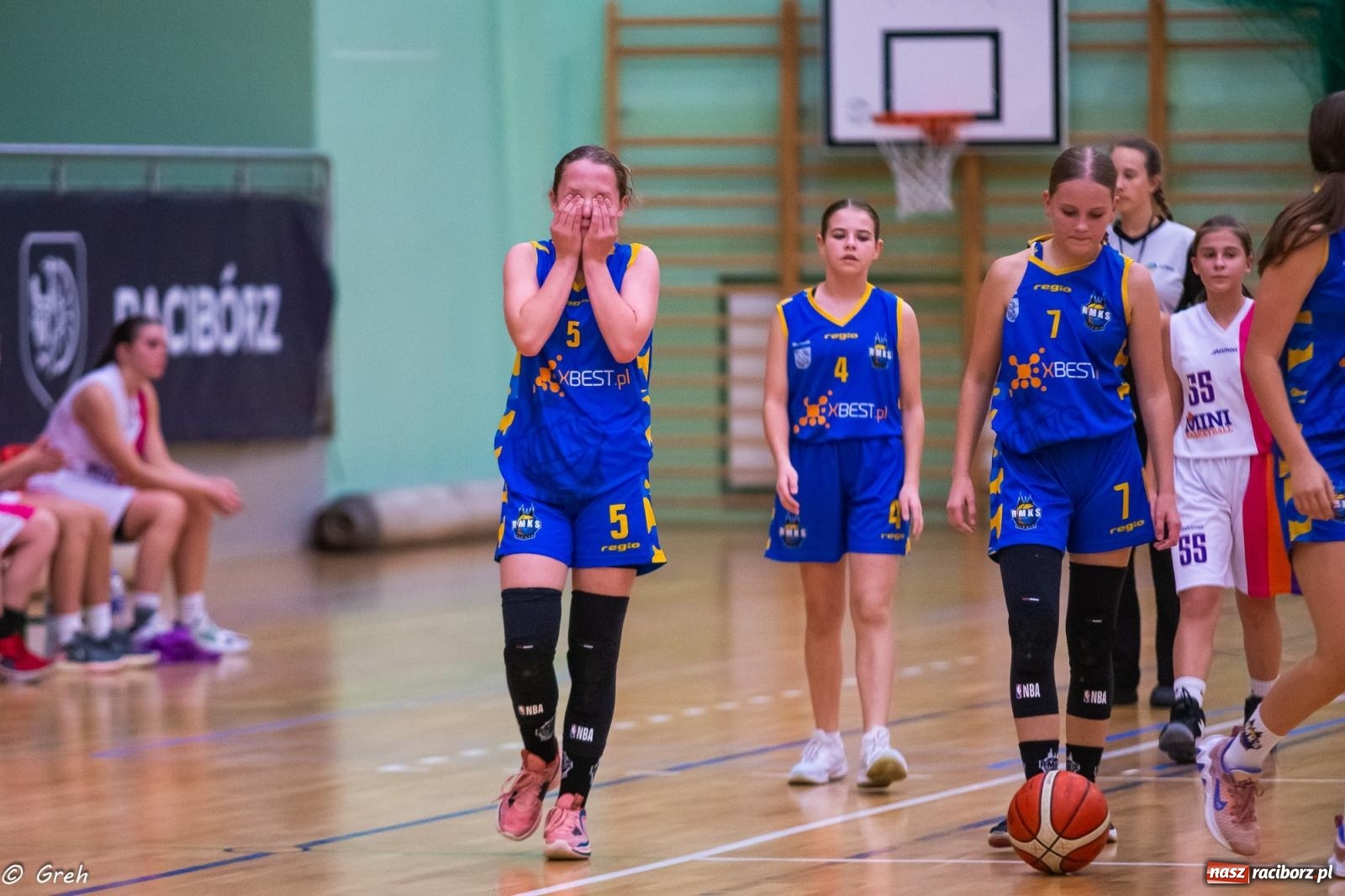 Zdjęcie w galerii na portalu naszraciborz.pl: Koszykówka. Nie zawsze można być zwycięzcą [FOTO i WIDEO] wiadomości z regionu