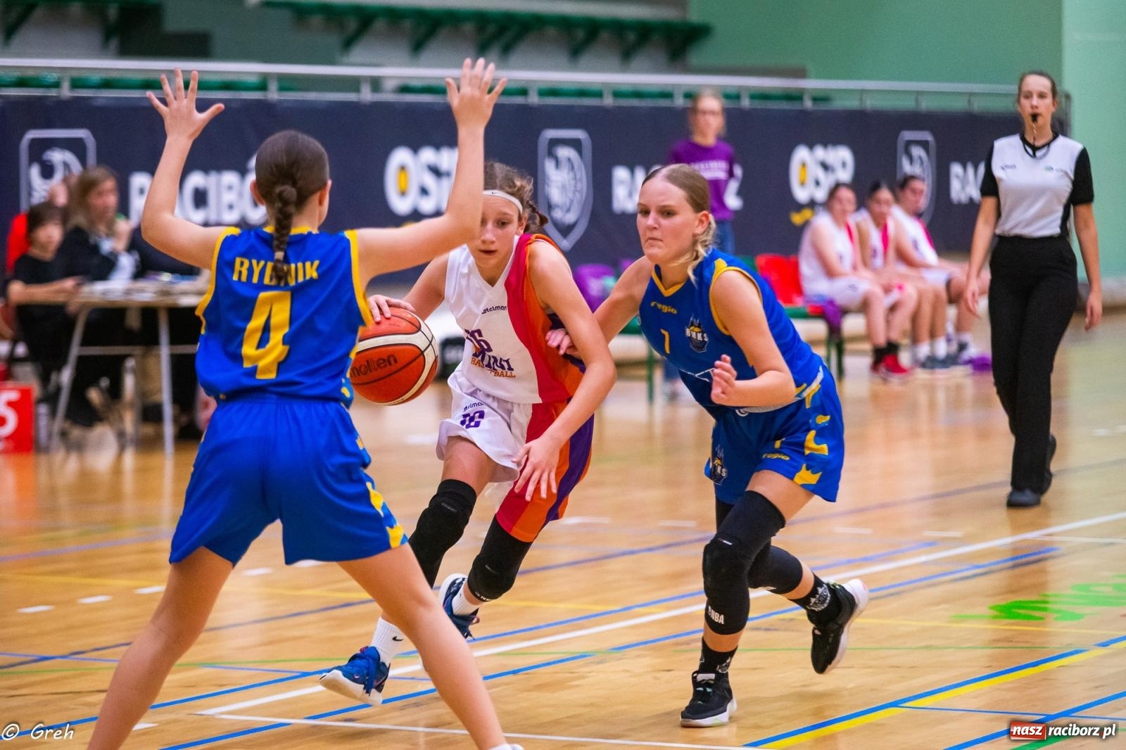 Zdjęcie w galerii na portalu naszraciborz.pl: Koszykówka. Nie zawsze można być zwycięzcą [FOTO i WIDEO] wiadomości z regionu