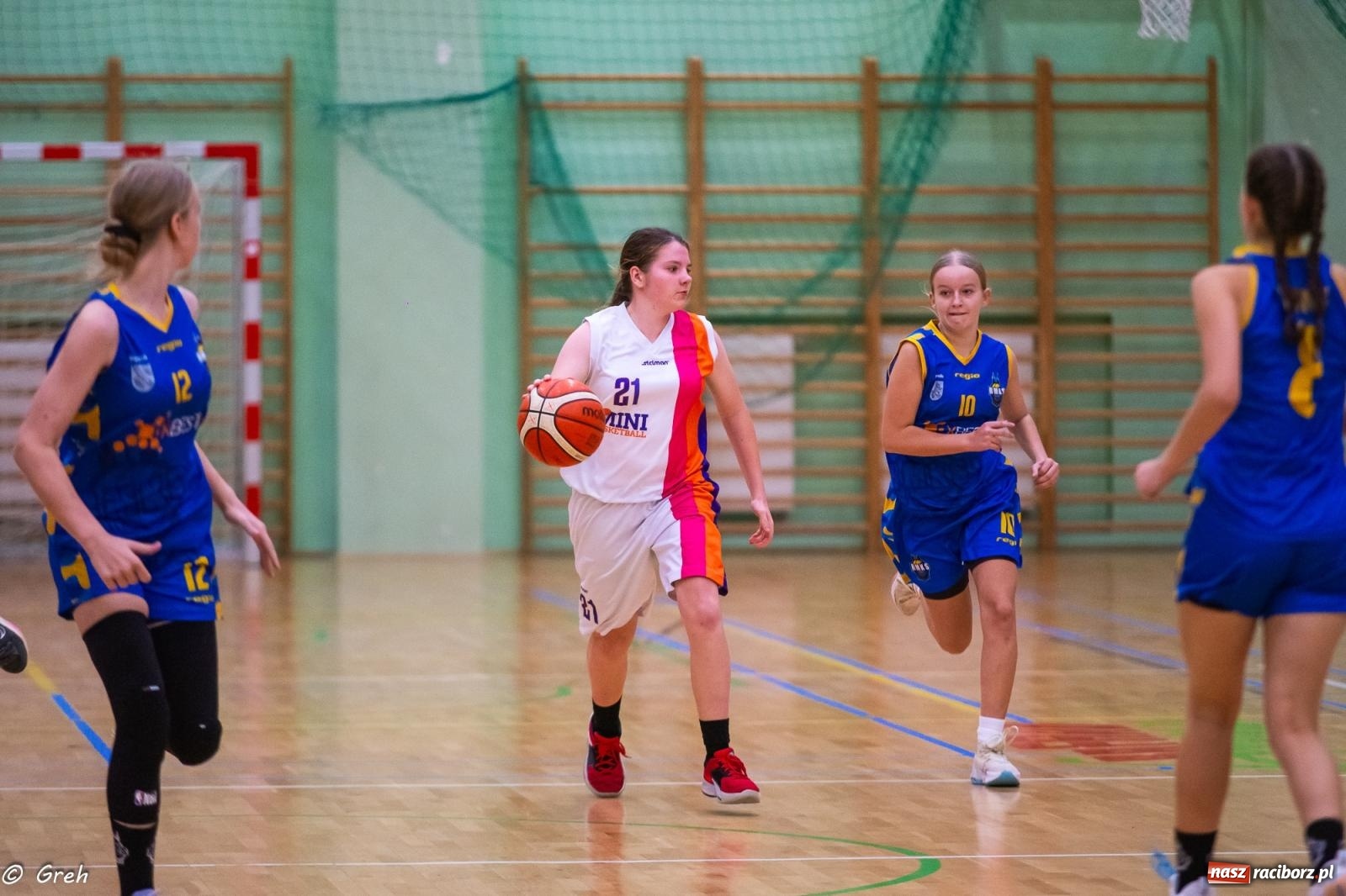 Zdjęcie w galerii na portalu naszraciborz.pl: Koszykówka. Nie zawsze można być zwycięzcą [FOTO i WIDEO] wiadomości z regionu