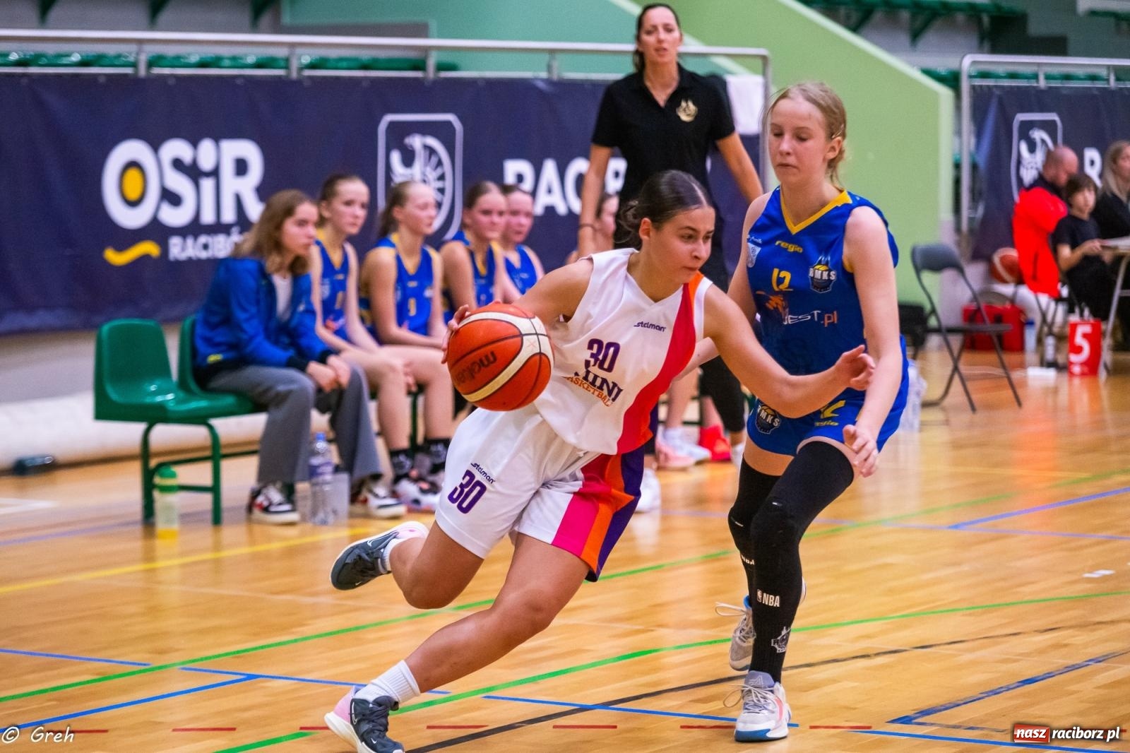 Zdjęcie w galerii na portalu naszraciborz.pl: Koszykówka. Nie zawsze można być zwycięzcą [FOTO i WIDEO] wiadomości z regionu