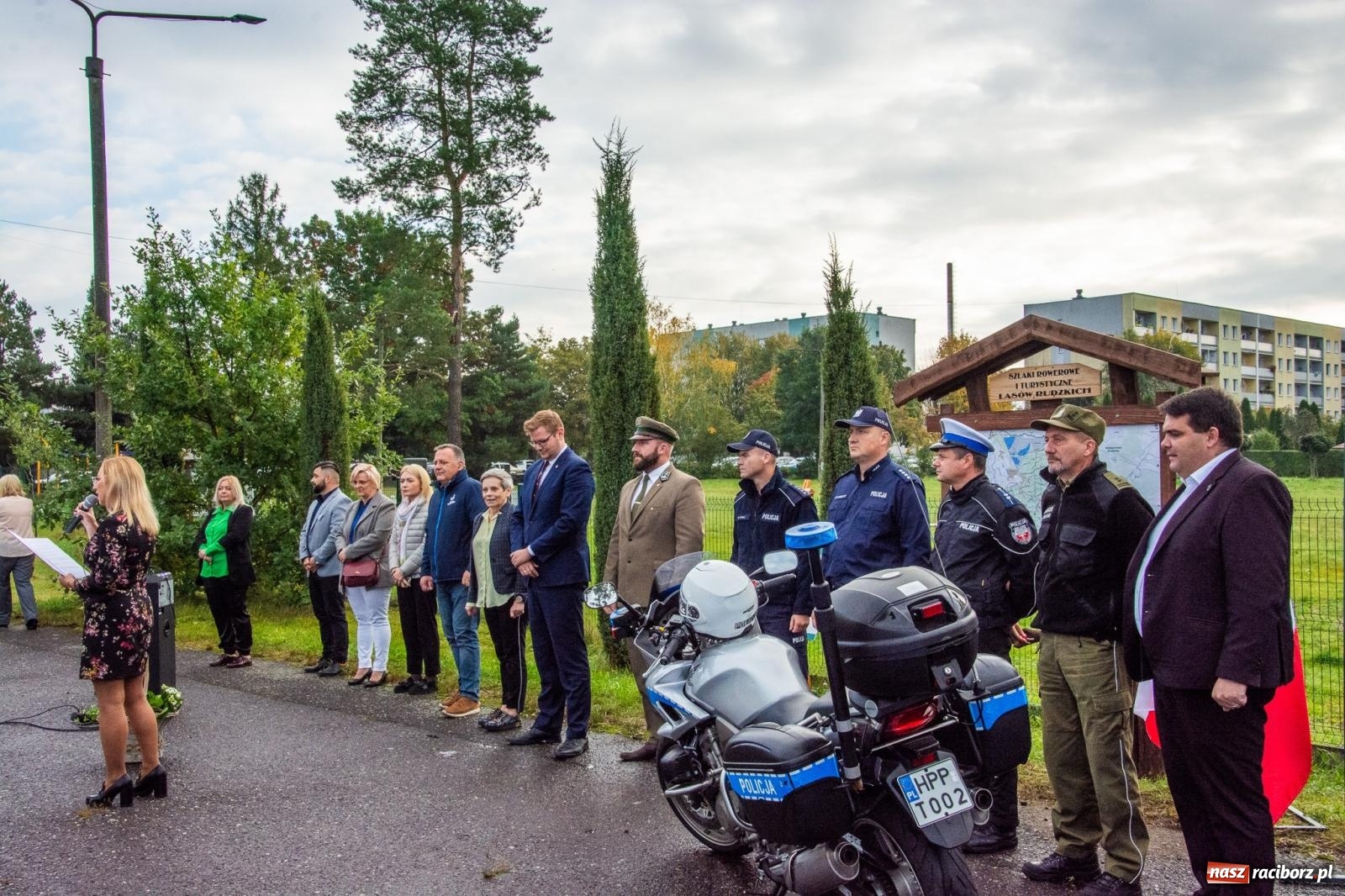 Zdjęcie w galerii na portalu naszraciborz.pl: W Kuźni Raciborskiej powstało miasteczko ruchu drogowego wiadomości z regionu