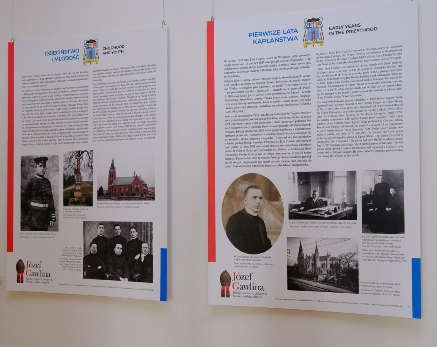 Zdjęcie w galerii na portalu naszraciborz.pl: Józef Gawlina, biskup, żołnierz, pielgrzym. Nowa wystawa w Muzeum [FOTO] wiadomości z regionu