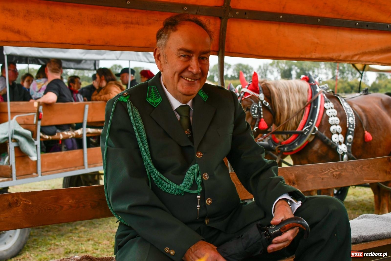 Zdjęcie w galerii na portalu naszraciborz.pl: Hubertus w Kornowacu. Parada po gminie i pogoń za lisem [FOTO i WIDEO] wiadomości z regionu