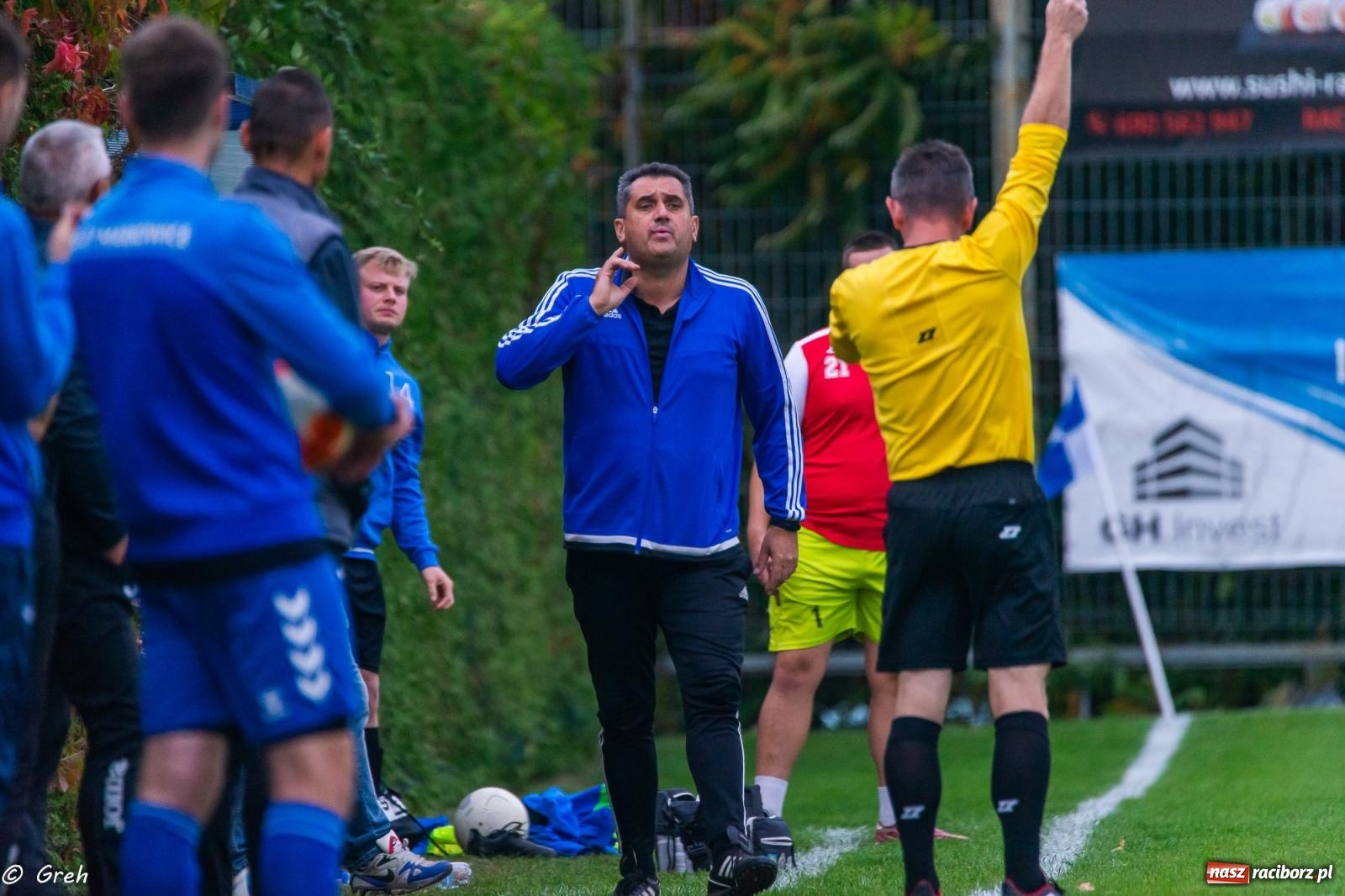 Zdjęcie w galerii na portalu naszraciborz.pl: Markowice kontra Pietrowice. Nerwowo, czerwono i bez goli [FOTO] wiadomości z regionu