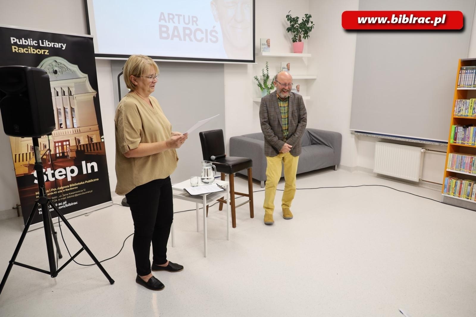 Zdjęcie w galerii na portalu naszraciborz.pl: Aktor musi grać, by żyć! Artur Barciś w Raciborzu na bis wiadomości z regionu