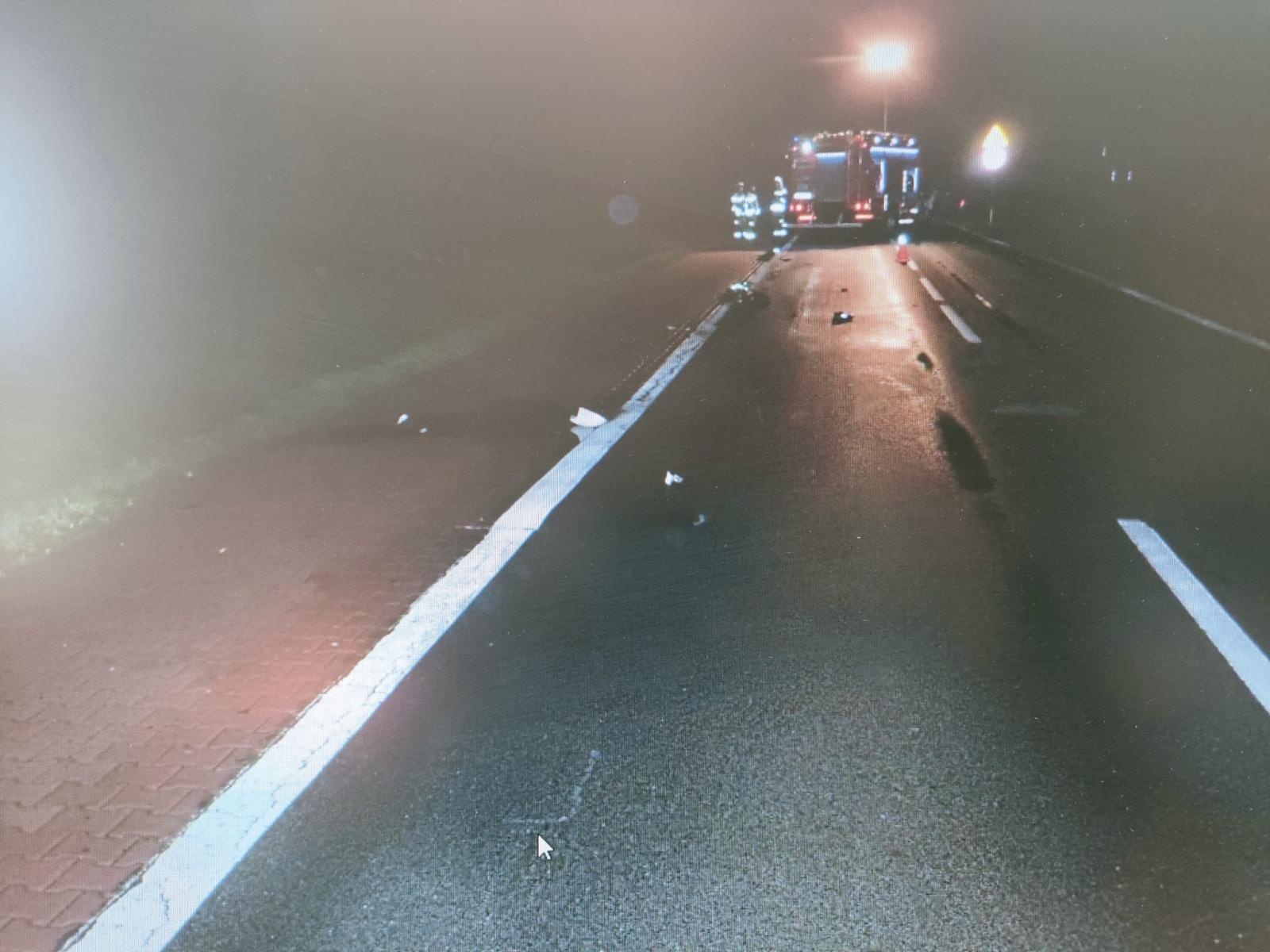 Zdjęcie w galerii na portalu naszraciborz.pl: Tragiczny wypadek na DK45 Krzyżanowice-Roszków. Nie żyje 19-latek z Kuźni Raciborskiej wiadomości z regionu