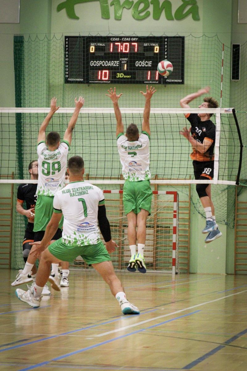 Zdjęcie w galerii na portalu naszraciborz.pl: Trzy punkty dla Klubu Siatkarskiego Racibórz [FOTO] wiadomości z regionu