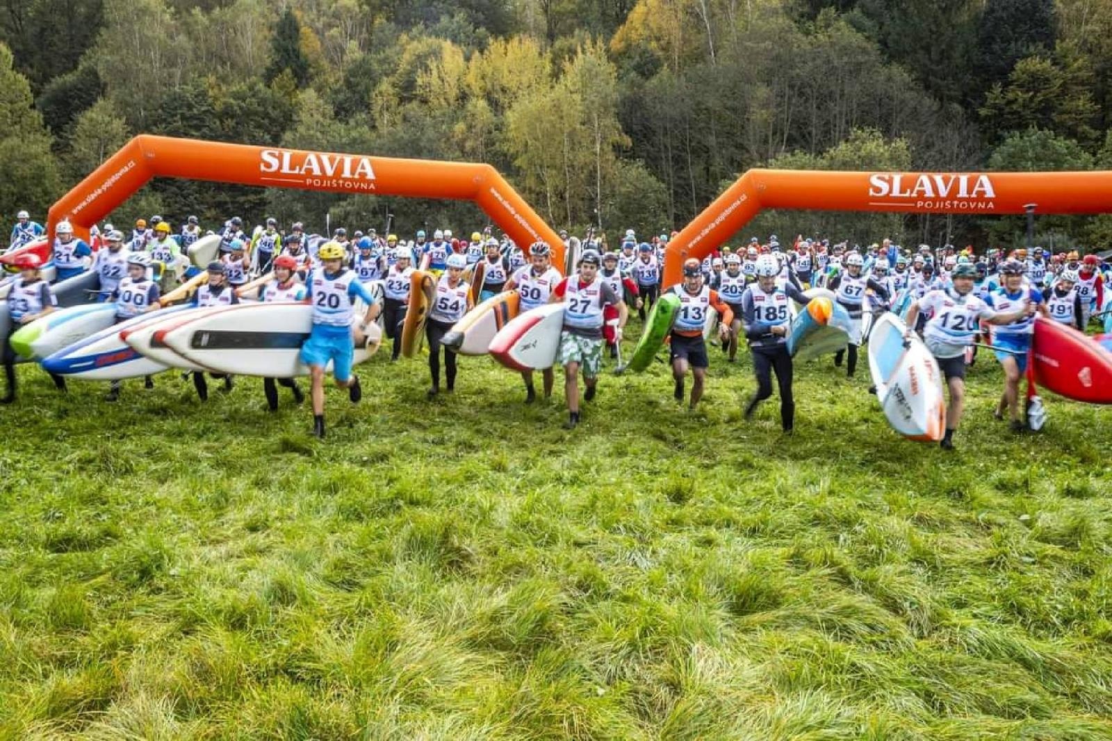 Zdjęcie w galerii na portalu naszraciborz.pl: Krumlovský vodácký maraton. Sukcesy raciborzan wiadomości z regionu