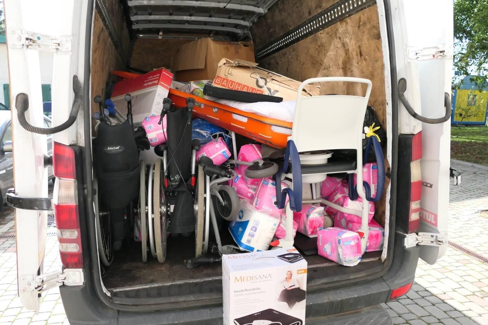 Zdjęcie w galerii na portalu naszraciborz.pl: Miasta Partnerskie Racibórz i Leverkusen łączą siły dla Ukrainy wiadomości z regionu