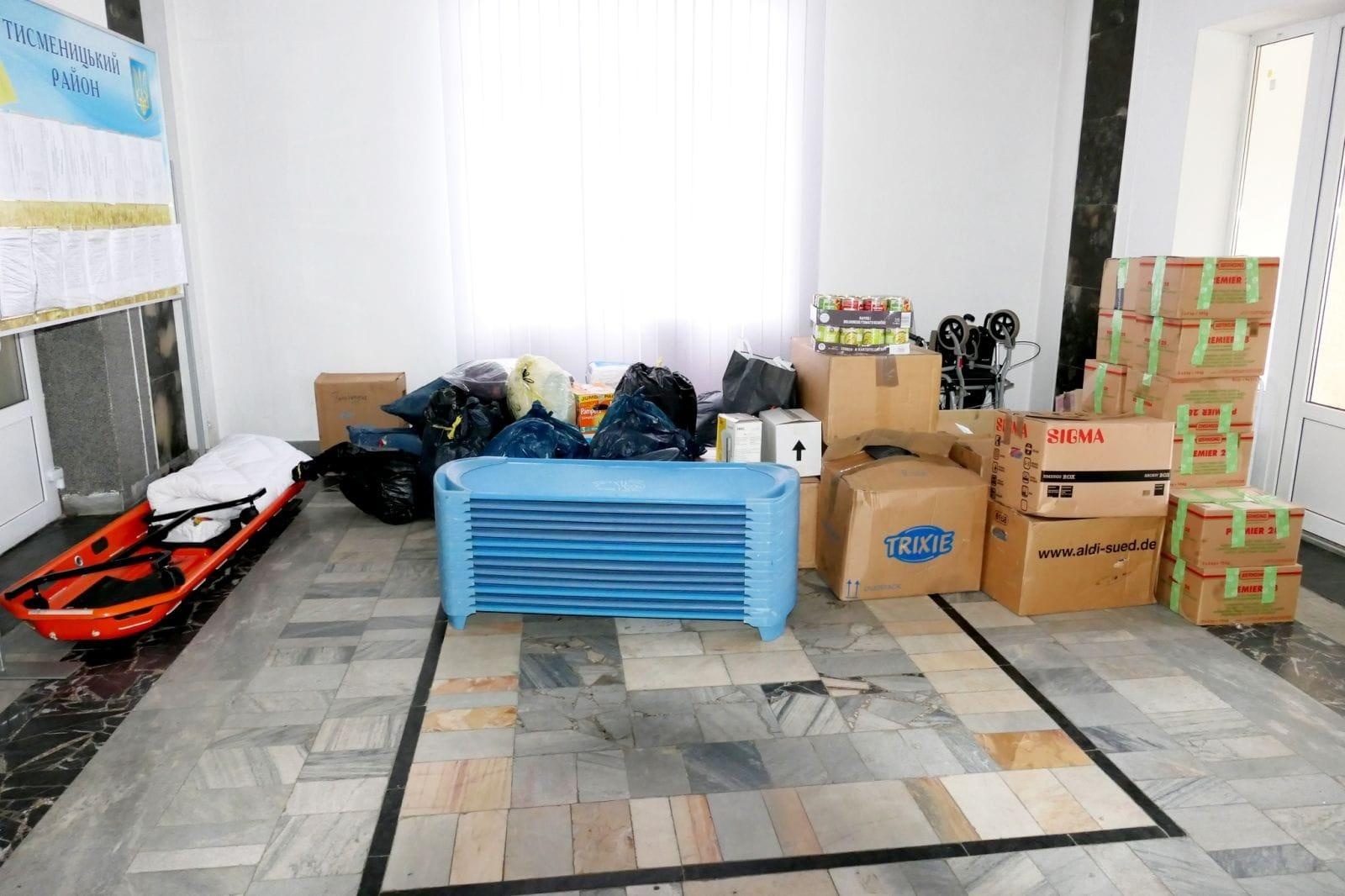 Zdjęcie w galerii na portalu naszraciborz.pl: Miasta Partnerskie Racibórz i Leverkusen łączą siły dla Ukrainy wiadomości z regionu