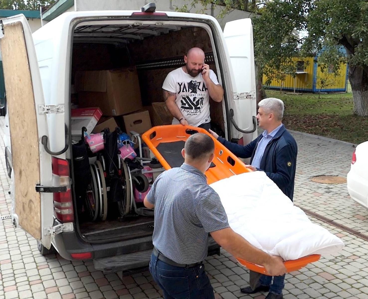 Zdjęcie w galerii na portalu naszraciborz.pl: Miasta Partnerskie Racibórz i Leverkusen łączą siły dla Ukrainy wiadomości z regionu