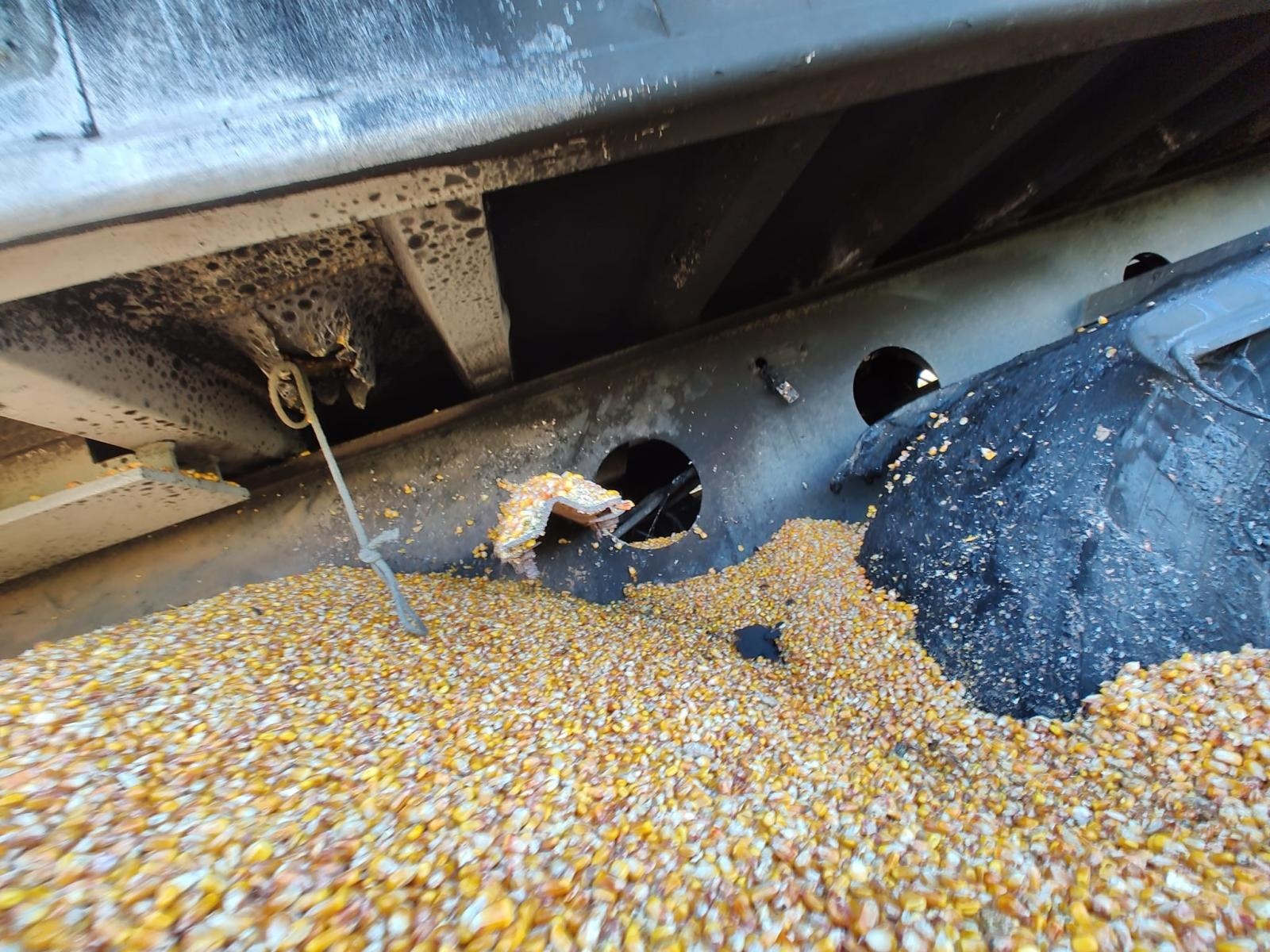 Zdjęcie w galerii na portalu naszraciborz.pl: Kłęby dymu na Głubczyckiej. Pożar naczepy ciężarówki [FOTO] wiadomości z regionu