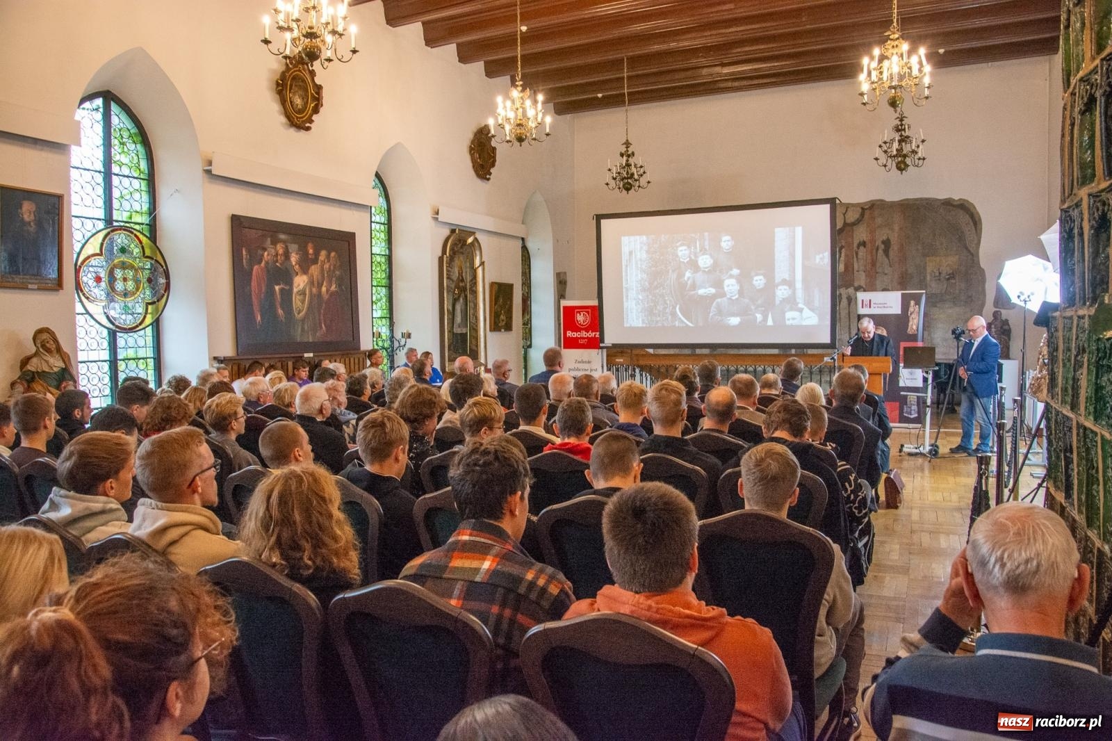 Zdjęcie w galerii na portalu naszraciborz.pl: Carl Ulitzka - duszpasterz, polityk, raciborzanin. Konferencja w Muzeum wiadomości z regionu