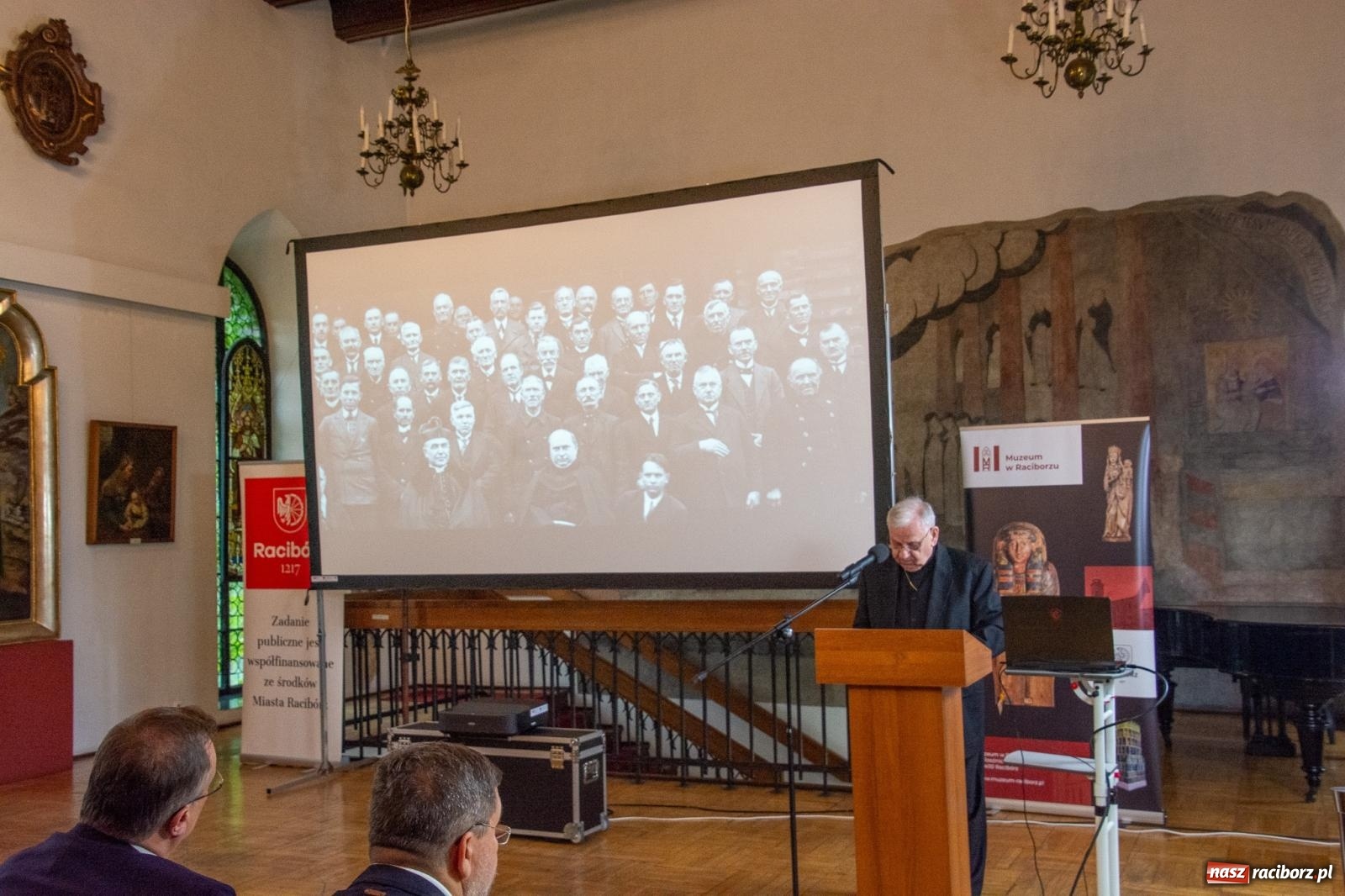 Zdjęcie w galerii na portalu naszraciborz.pl: Carl Ulitzka - duszpasterz, polityk, raciborzanin. Konferencja w Muzeum wiadomości z regionu