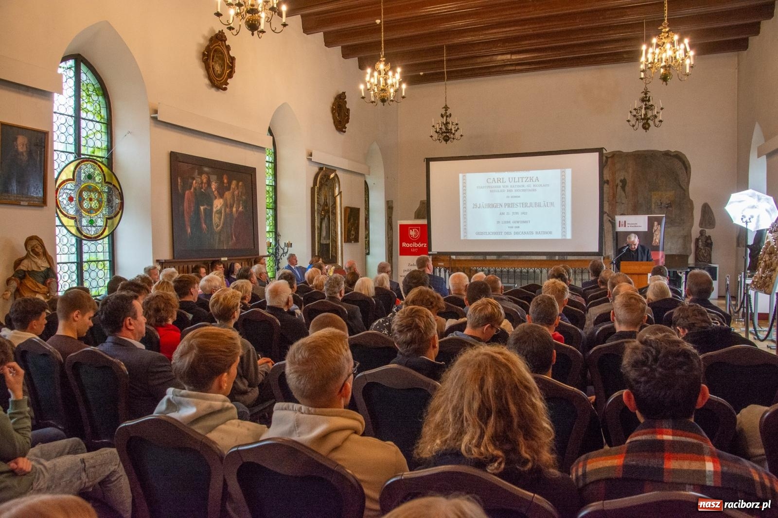 Zdjęcie w galerii na portalu naszraciborz.pl: Carl Ulitzka - duszpasterz, polityk, raciborzanin. Konferencja w Muzeum wiadomości z regionu