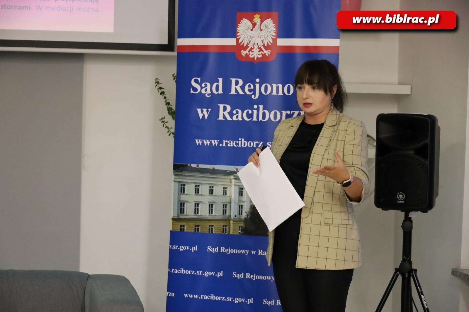 Zdjęcie w galerii na portalu naszraciborz.pl: Daj szansę mediacji w sprawie o rozwód! Prelekcja w raciborskiej bibliotece wiadomości z regionu