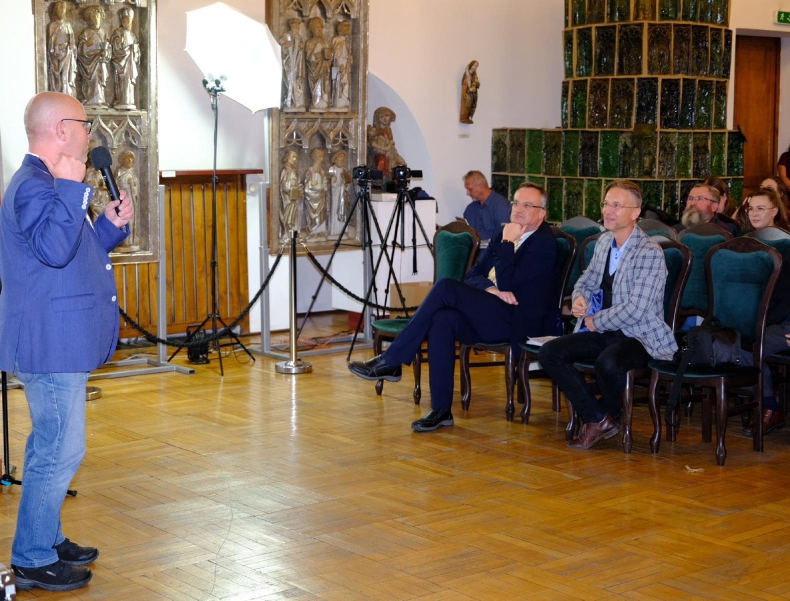 Zdjęcie w galerii na portalu naszraciborz.pl: Niekoronowany król Górnego Śląska bohaterem konferencji w Muzeum wiadomości z regionu
