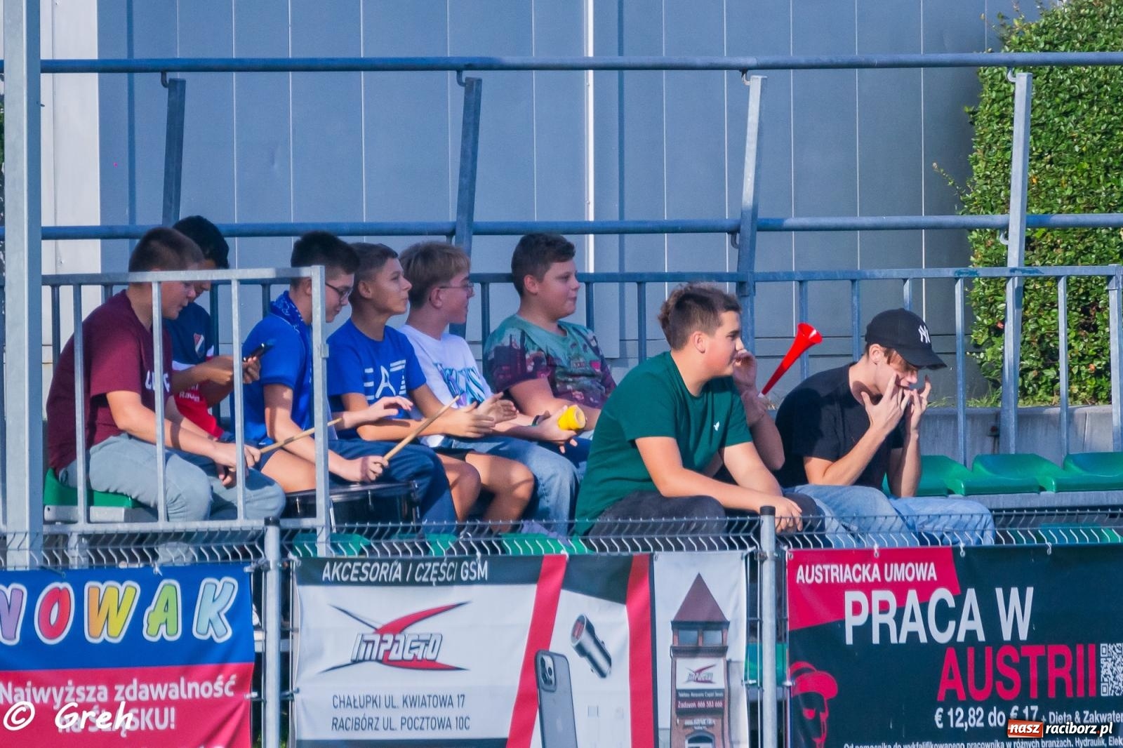 Zdjęcie w galerii na portalu naszraciborz.pl: Wyrównany bój Kolejarza i Rozwoju zakończony podziałem punktów [FOTO] wiadomości z regionu