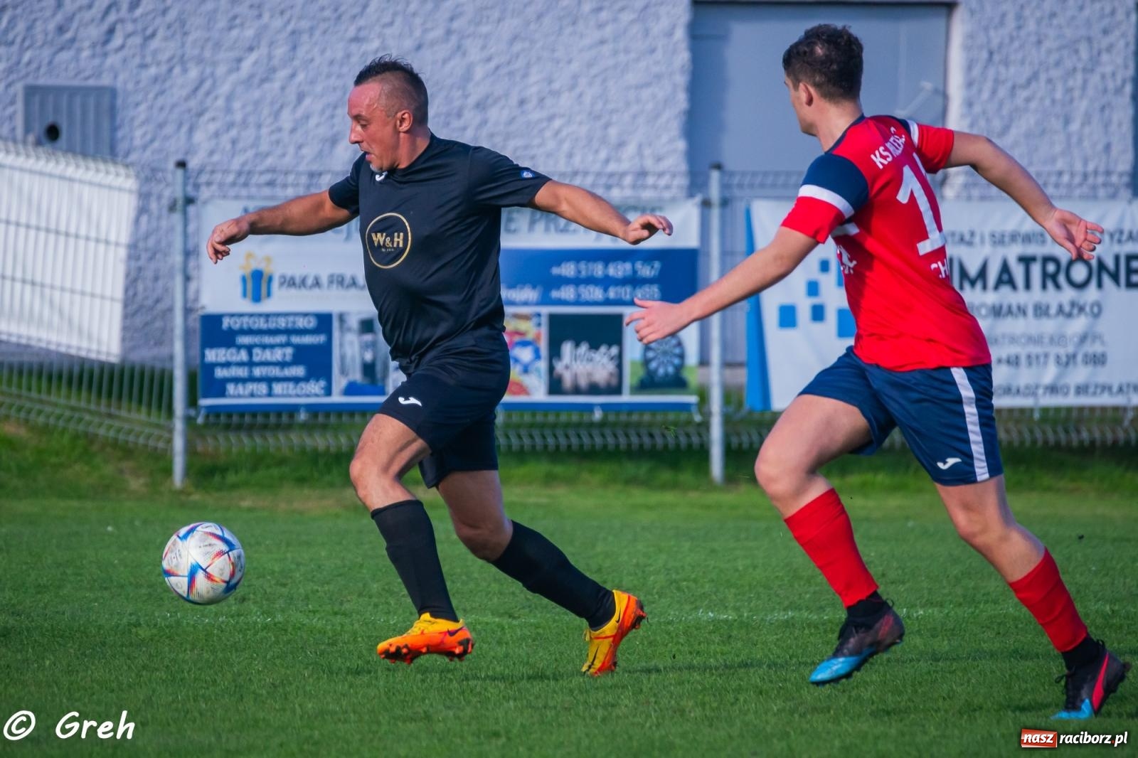 Zdjęcie w galerii na portalu naszraciborz.pl: Wyrównany bój Kolejarza i Rozwoju zakończony podziałem punktów [FOTO] wiadomości z regionu