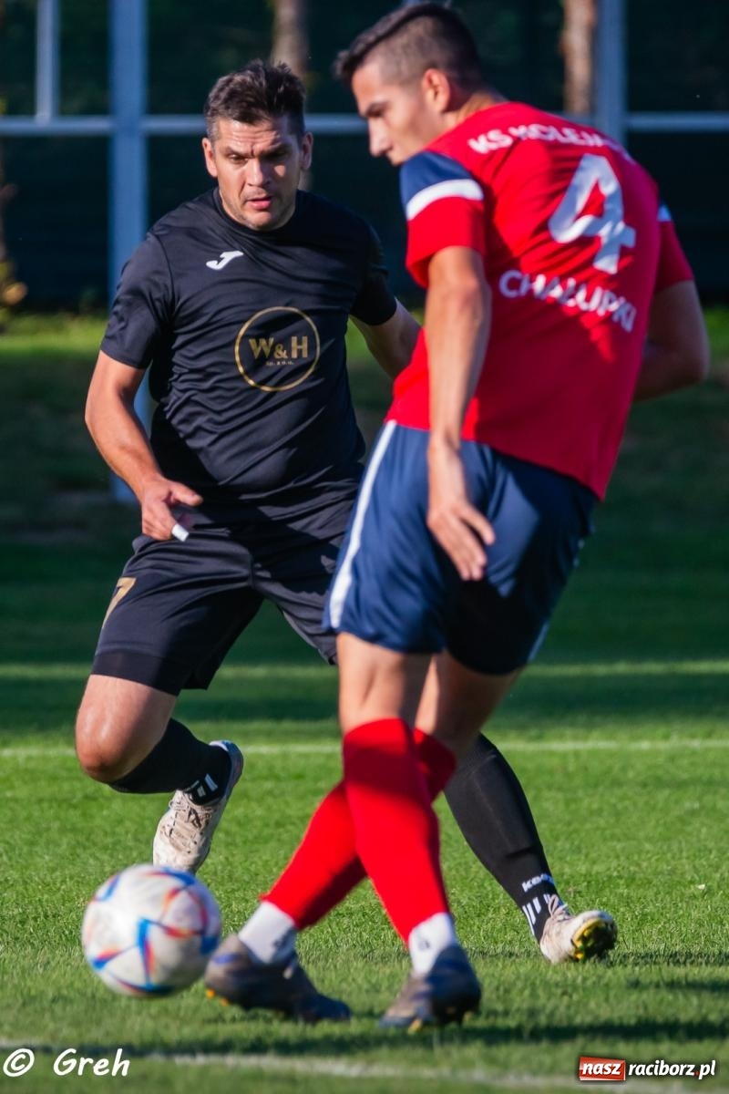 Zdjęcie w galerii na portalu naszraciborz.pl: Wyrównany bój Kolejarza i Rozwoju zakończony podziałem punktów [FOTO] wiadomości z regionu