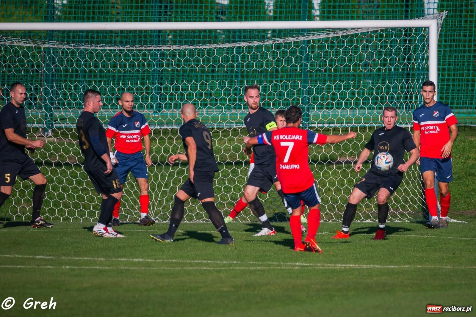 Zdjęcie w galerii na portalu naszraciborz.pl: Wyrównany bój Kolejarza i Rozwoju zakończony podziałem punktów [FOTO] wiadomości z regionu