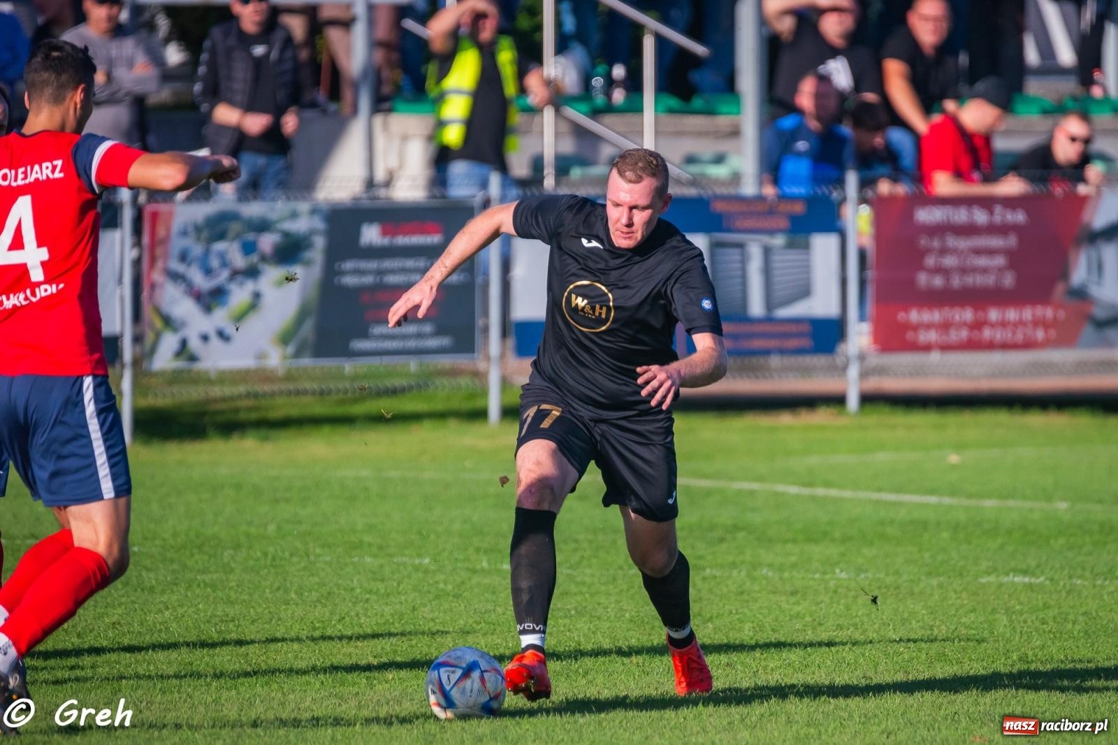 Zdjęcie w galerii na portalu naszraciborz.pl: Wyrównany bój Kolejarza i Rozwoju zakończony podziałem punktów [FOTO] wiadomości z regionu