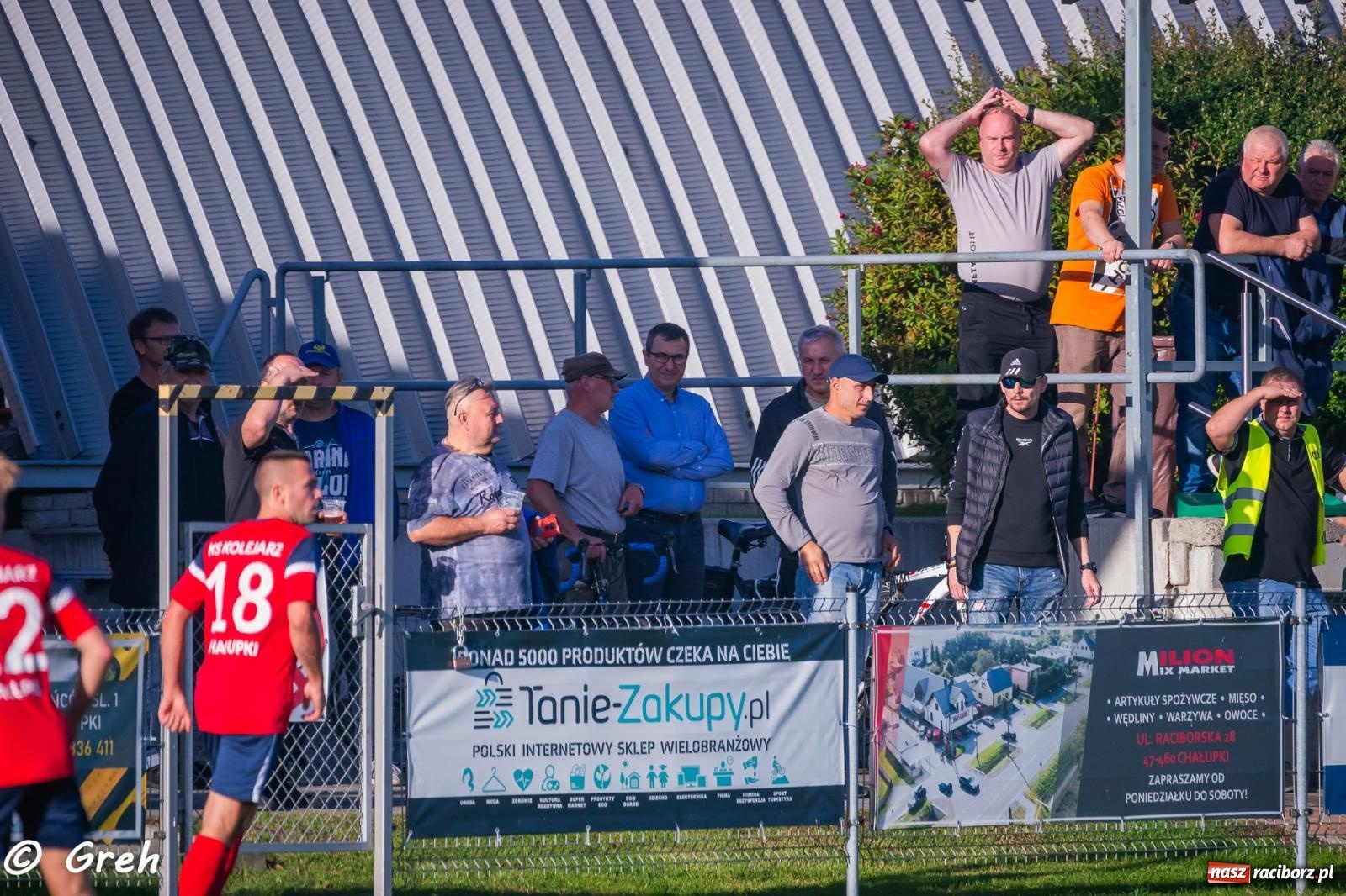 Zdjęcie w galerii na portalu naszraciborz.pl: Wyrównany bój Kolejarza i Rozwoju zakończony podziałem punktów [FOTO] wiadomości z regionu