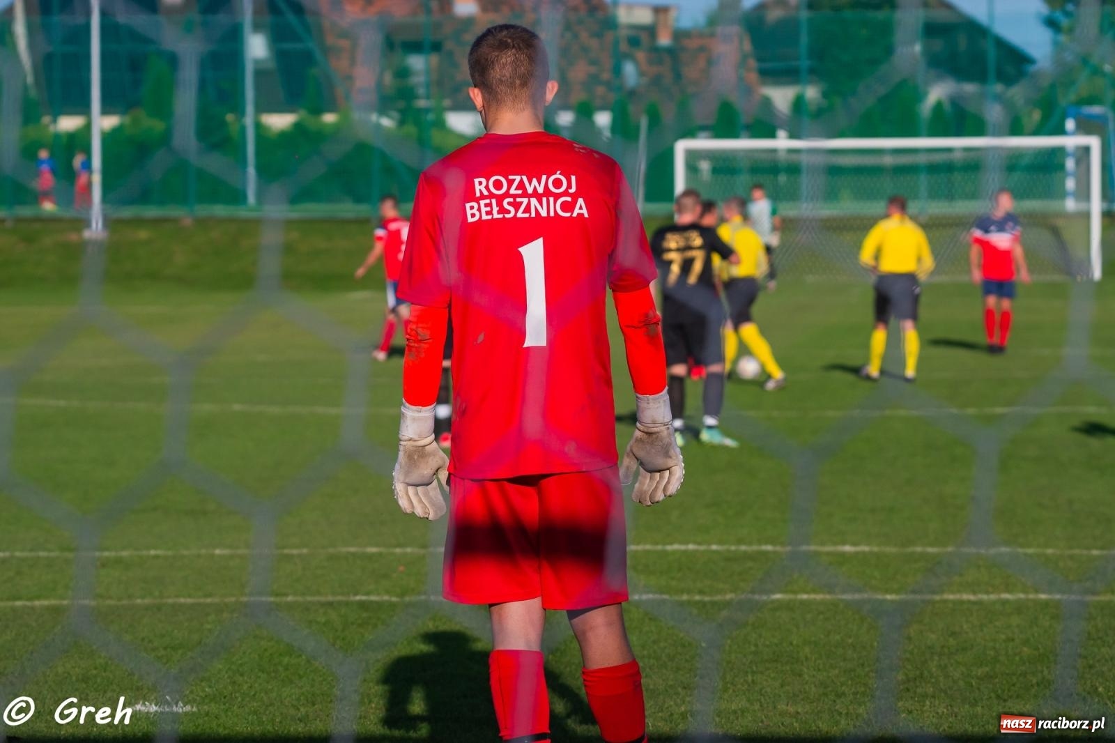 Zdjęcie w galerii na portalu naszraciborz.pl: Wyrównany bój Kolejarza i Rozwoju zakończony podziałem punktów [FOTO] wiadomości z regionu