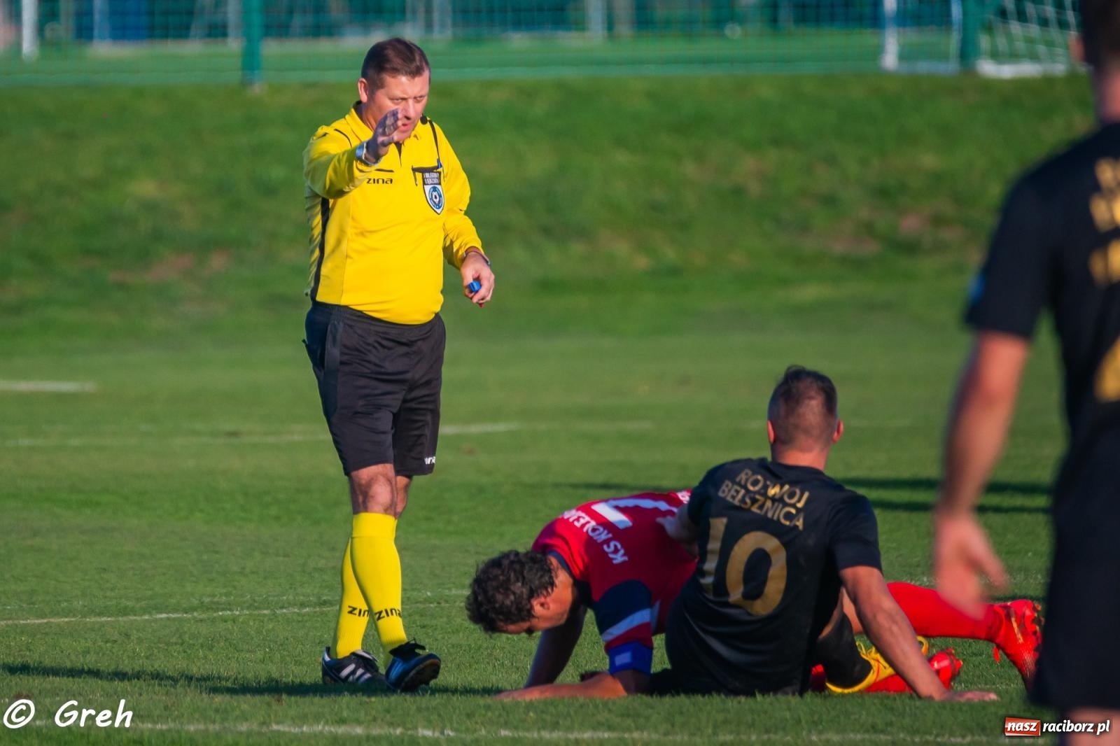 Zdjęcie w galerii na portalu naszraciborz.pl: Wyrównany bój Kolejarza i Rozwoju zakończony podziałem punktów [FOTO] wiadomości z regionu