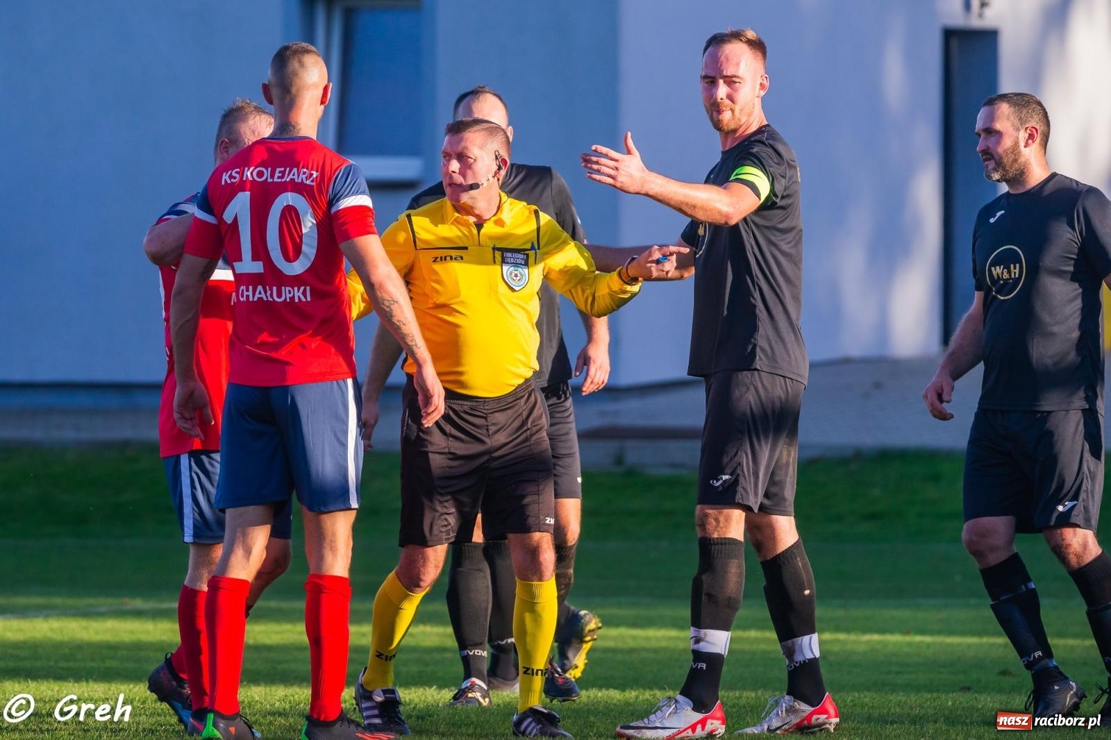 Zdjęcie w galerii na portalu naszraciborz.pl: Wyrównany bój Kolejarza i Rozwoju zakończony podziałem punktów [FOTO] wiadomości z regionu