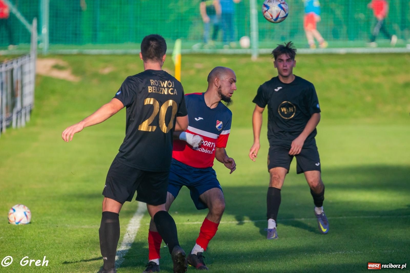 Zdjęcie w galerii na portalu naszraciborz.pl: Wyrównany bój Kolejarza i Rozwoju zakończony podziałem punktów [FOTO] wiadomości z regionu