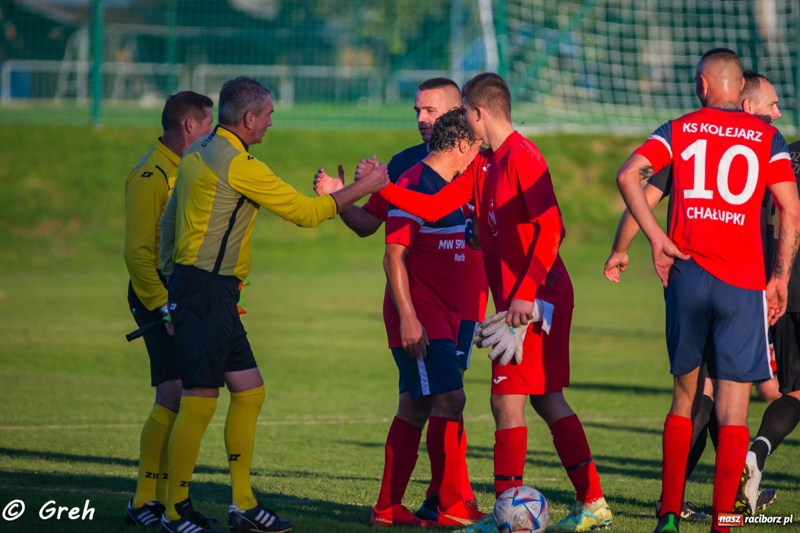 Zdjęcie w galerii na portalu naszraciborz.pl: Wyrównany bój Kolejarza i Rozwoju zakończony podziałem punktów [FOTO] wiadomości z regionu