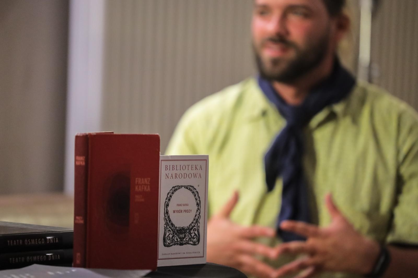 Zdjęcie w galerii na portalu naszraciborz.pl: Tekst urywa się... Niecodzienny teatralny poniedziałek w RCK wiadomości z regionu