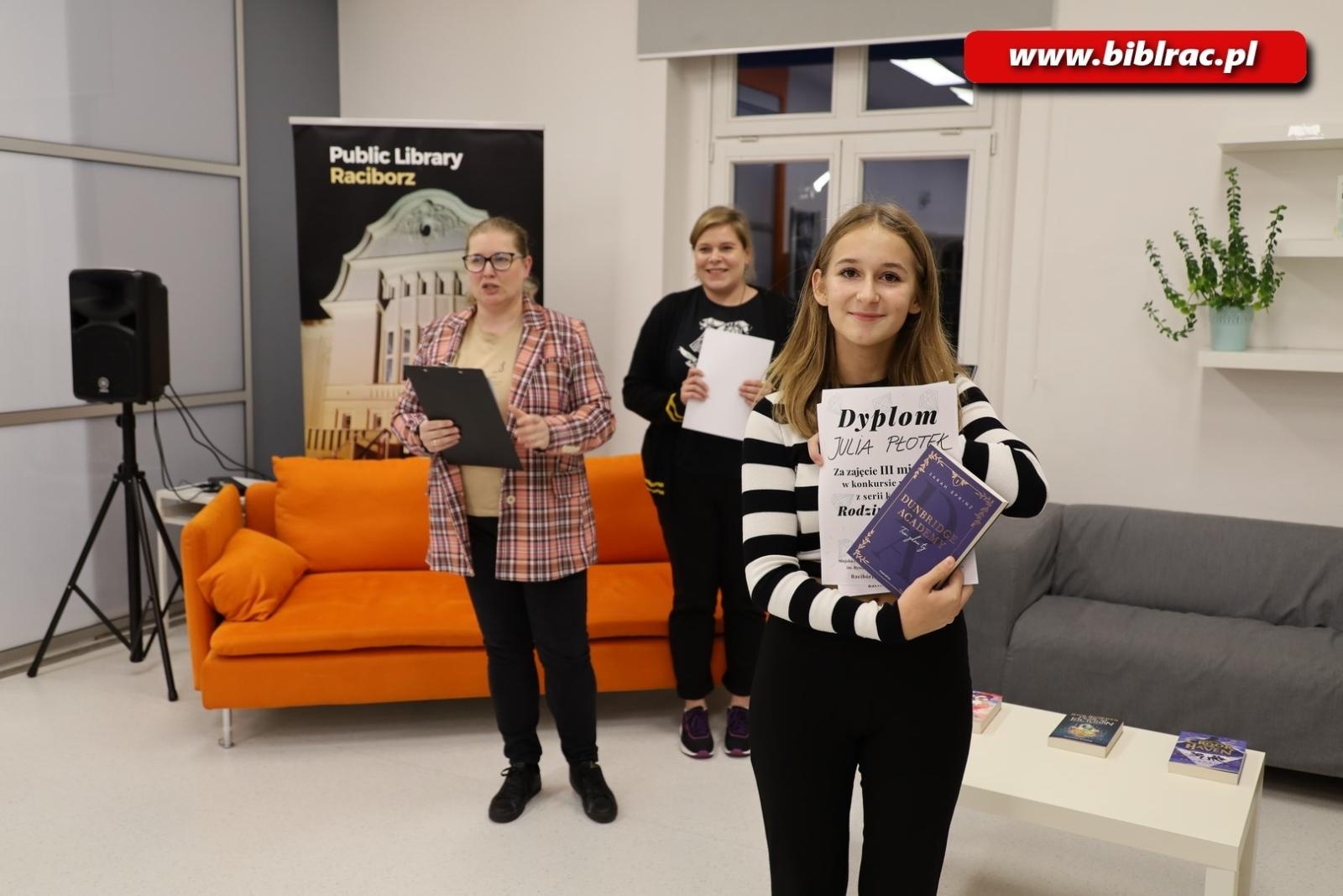 Zdjęcie w galerii na portalu naszraciborz.pl: Rodzina Monet – konkurs wiedzy w raciborskiej bibliotece wiadomości z regionu