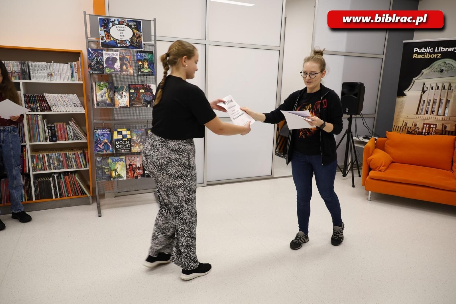 Zdjęcie w galerii na portalu naszraciborz.pl: Rodzina Monet – konkurs wiedzy w raciborskiej bibliotece wiadomości z regionu