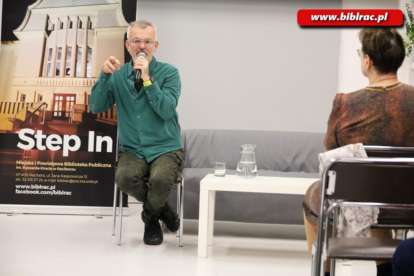 Zdjęcie w galerii na portalu naszraciborz.pl: Historia na śmierć i życie Wojciecha Tochmana w raciborskiej bibliotece wiadomości z regionu