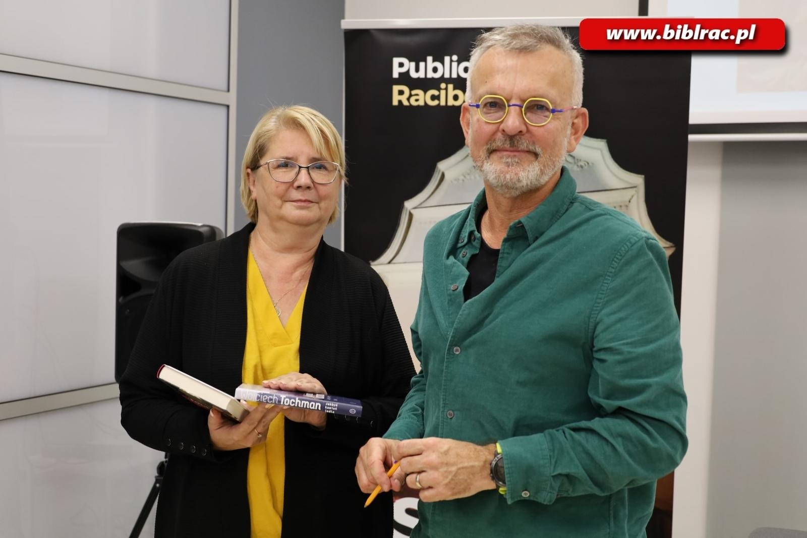 Zdjęcie w galerii na portalu naszraciborz.pl: Historia na śmierć i życie Wojciecha Tochmana w raciborskiej bibliotece wiadomości z regionu