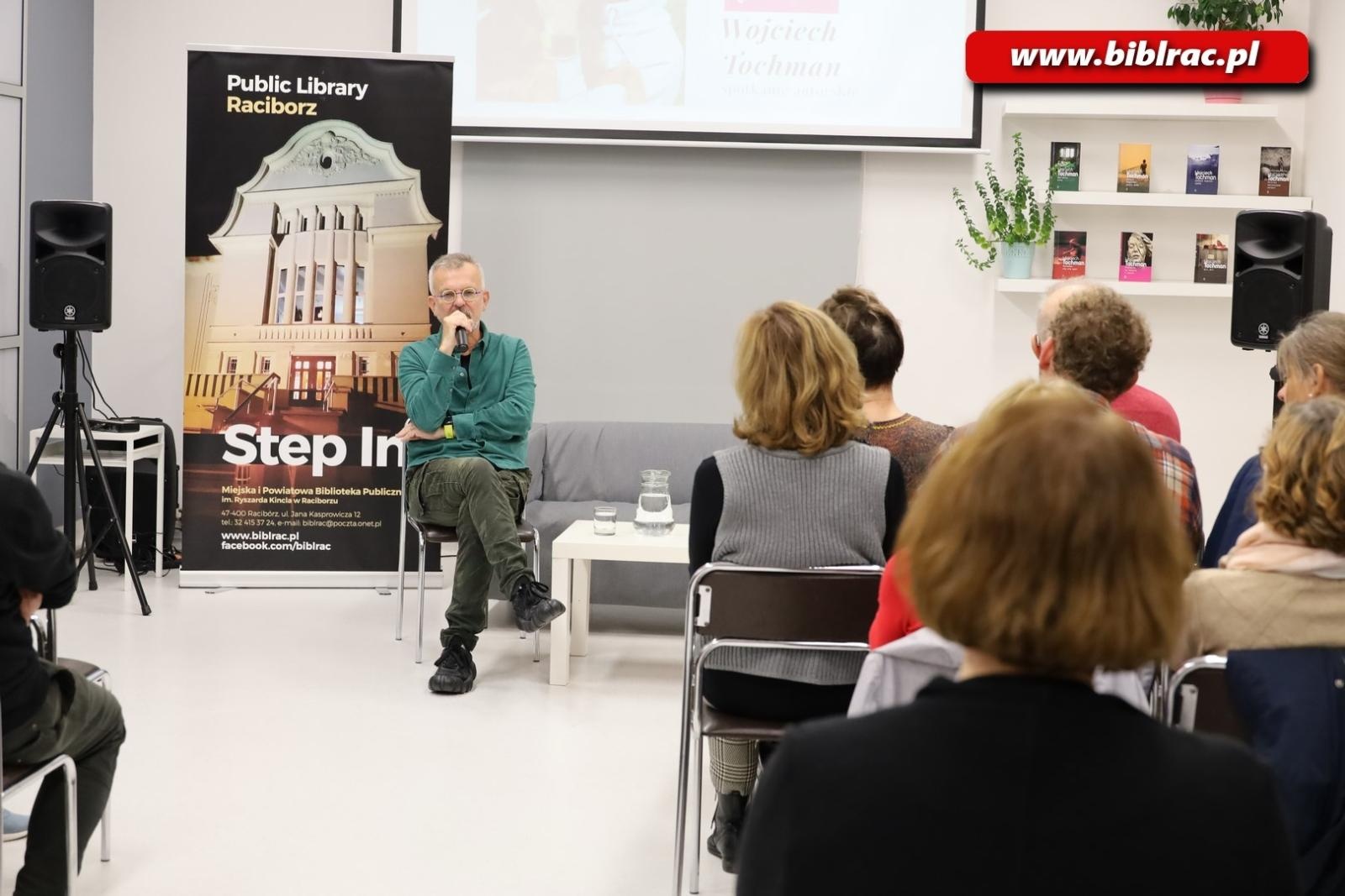 Zdjęcie w galerii na portalu naszraciborz.pl: Historia na śmierć i życie Wojciecha Tochmana w raciborskiej bibliotece wiadomości z regionu