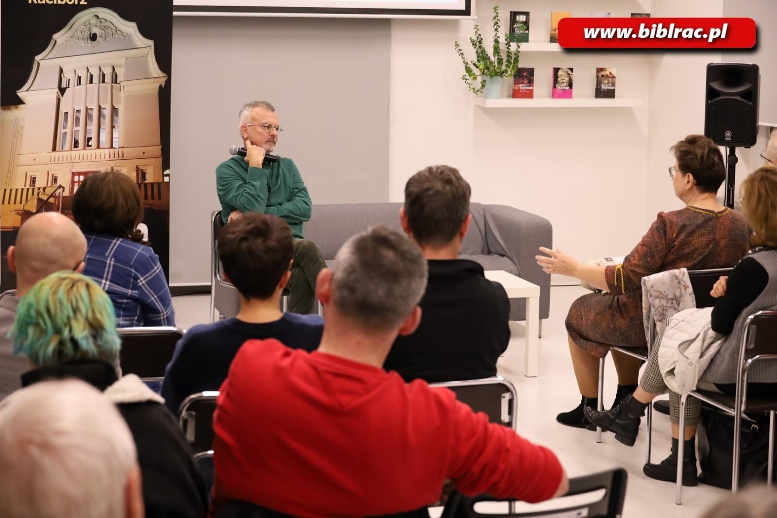 Zdjęcie w galerii na portalu naszraciborz.pl: Historia na śmierć i życie Wojciecha Tochmana w raciborskiej bibliotece wiadomości z regionu