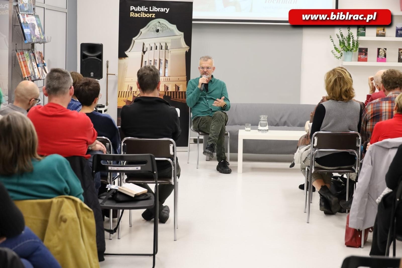 Zdjęcie w galerii na portalu naszraciborz.pl: Historia na śmierć i życie Wojciecha Tochmana w raciborskiej bibliotece wiadomości z regionu