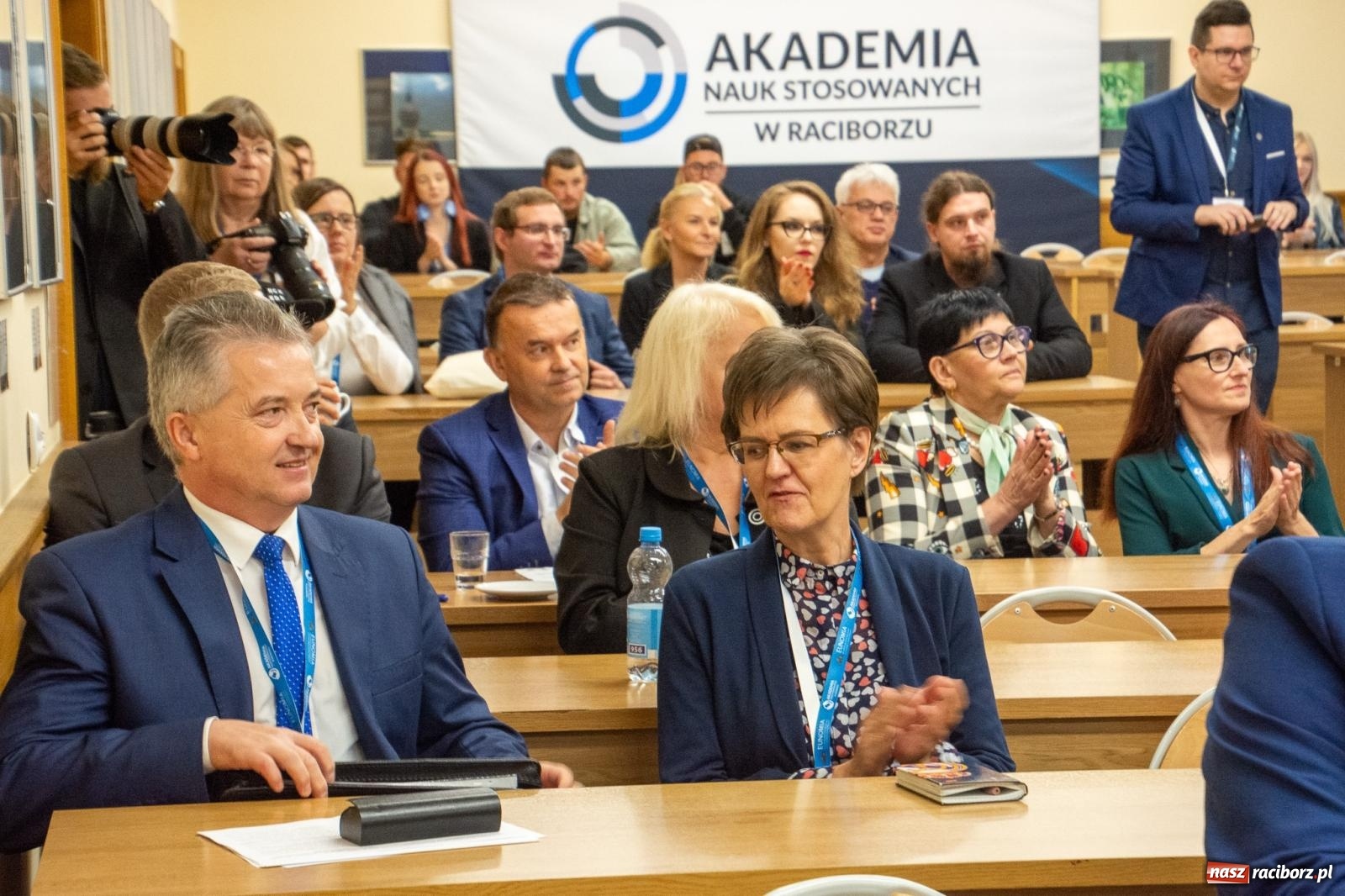 Zdjęcie w galerii na portalu naszraciborz.pl: Jerzy Buzek gościem na seminarium Eunomii w raciborskiej ANS wiadomości z regionu