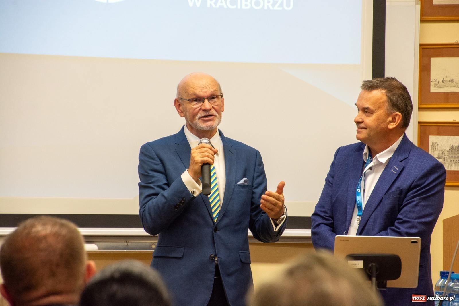 Zdjęcie w galerii na portalu naszraciborz.pl: Jerzy Buzek gościem na seminarium Eunomii w raciborskiej ANS wiadomości z regionu
